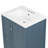 24" Modern Freestanding Single Bathroom Vanity with Ceramic Sink, Solid Wood Legs, Soft-Close Storage, Built-in Rack, Painted Finish-129106005