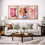 Rose, bottes de cow-boy, amitie, filles occidentales, art de chambre-126031291-126031290