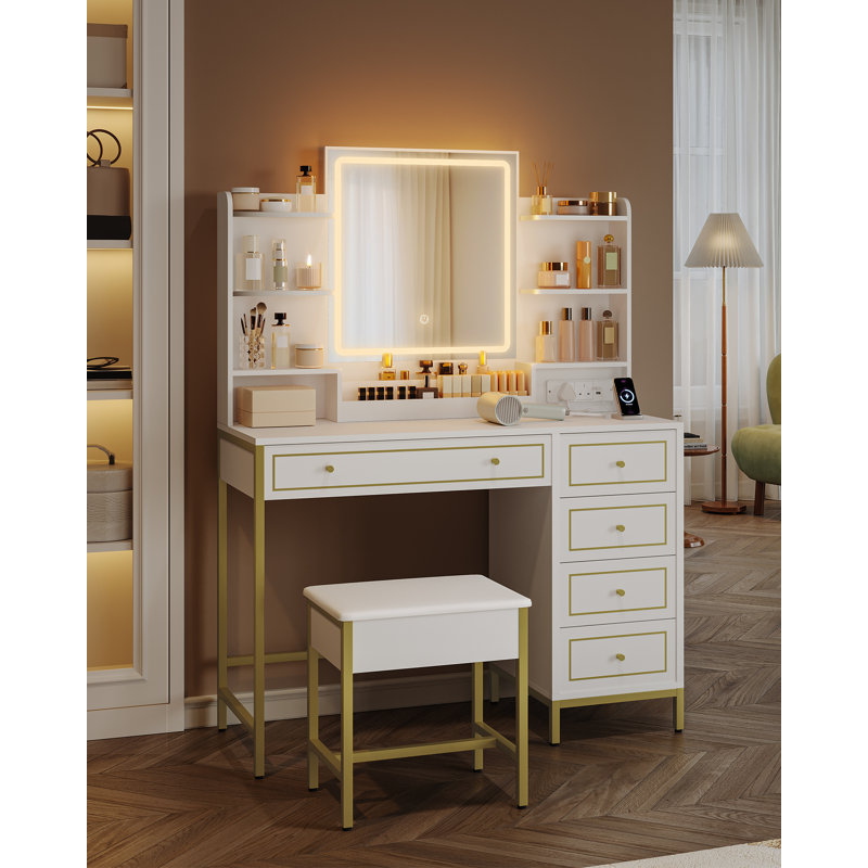 Dressing Table with Mirror
