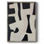 ABSTRACT Series, impression encadrée en bois massif-1956437757