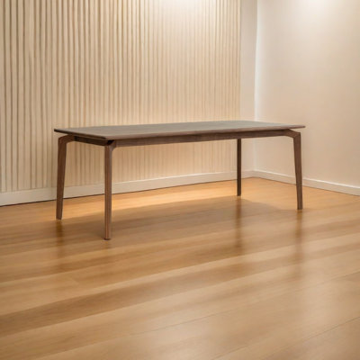 Black Walnut Slab Practical Dining Table