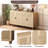 Ahmari 62.2'' Sideboard with 4 Rattan Doors