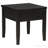 Distressed Java 1-Drawer Square End Table