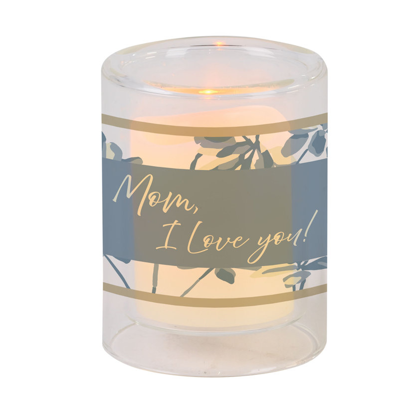 Bougeoir Votive Mom I Love You!