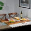 Howard Extra Large Cutting Board for Kitchen - Acacia Solid Wood Cutting Board, Serving Board, Chopping Board with Juice Groove - Charcuterie Board with Easy Grip Handles 36" x 12" x 1"