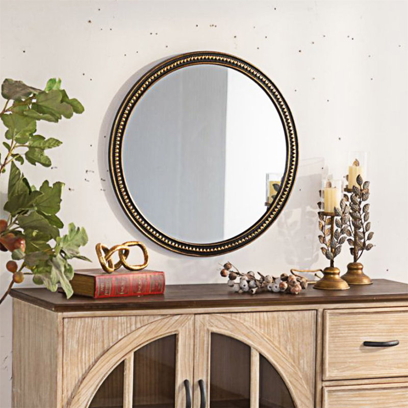 Miroir mural rond