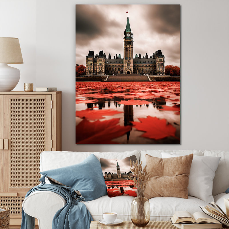 Si Siades Canada - Ottawa, H 32 po x l 16 po x P 1 po, Toile tendue