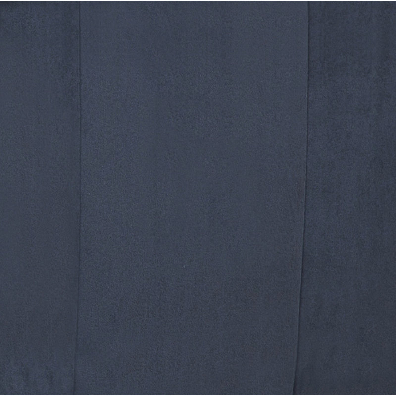Fauteuil Chesterfield Ophelie, Velours bleu marine