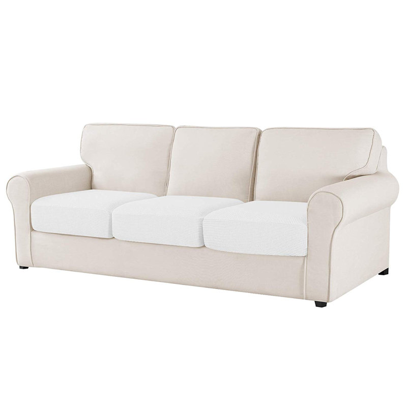 Housse de coussin texturée, Blanc