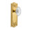 Meadows Plate with Crystal Victorian Knob