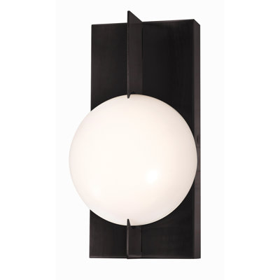 Steel LED Flush Mounted Sconce