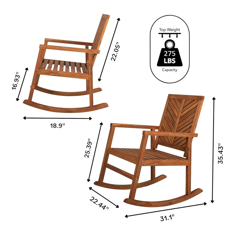 Kennan Wood Outdoor Chair