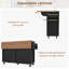 Kitchen Island With 4 Doors And 2 Drawers-1515842398