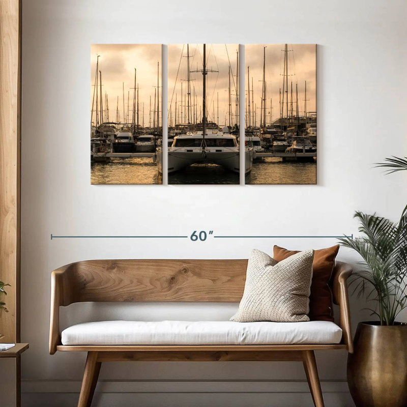Mehar Mediterranean Catamaran, 28" H x 45" W