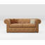Melrose 3 Seater Leather Sofa Bed-118216850