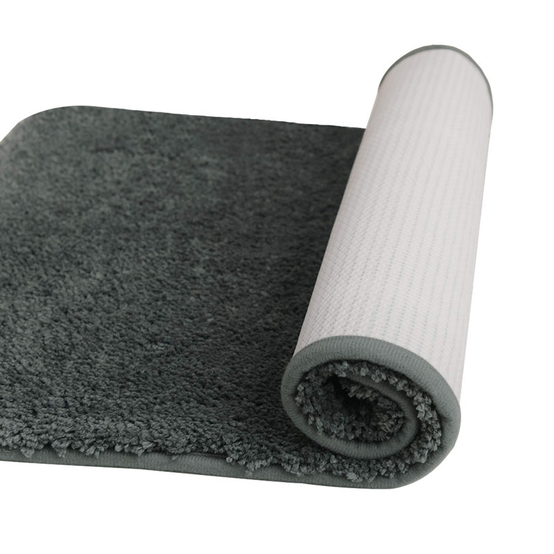 Abiella Chenille Non-Slip Bath Rug, 43cm W x 60cm L