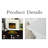 31.5" Electric Fireplace With Mantel