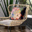 Floral Reversible Throw Pillow-581700320-581700316