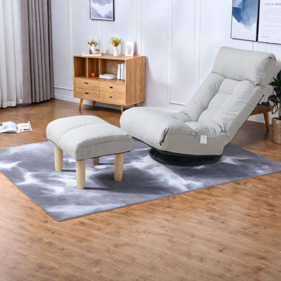 Multifunctional Metal Reclining Sofa, Contemporary Adjustable Tatami Chair