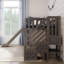 Lit mezzanine simple en bois massif Kincer-1183556947
