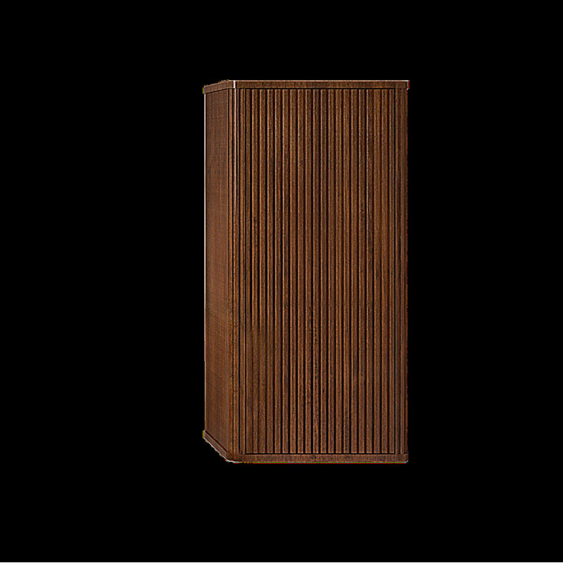 Armoire latérale flottante pour salle de bain flottante, armoire de rangement murale pour petits espaces, pré-assemblée, Brun