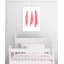 Roulé «Pink Feathers», impression sur papier-47479520