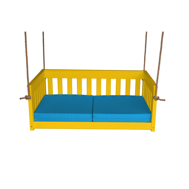 Balancelle Mission, Bleu clair, Jaune citron