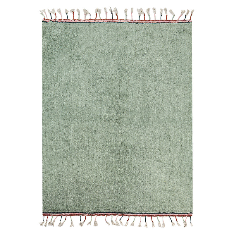 Amaryana Solid Colour Cotton Hand Tufted 140cm X 200cm Area Rug