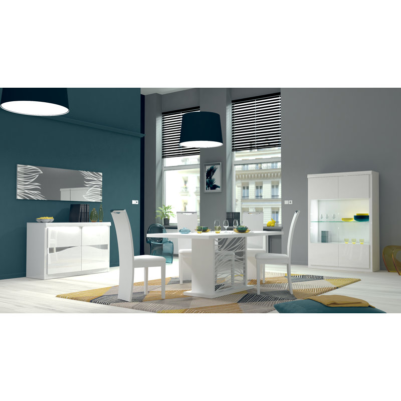 Stanley Display Cabinet, White