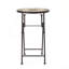 Table de bout en argent