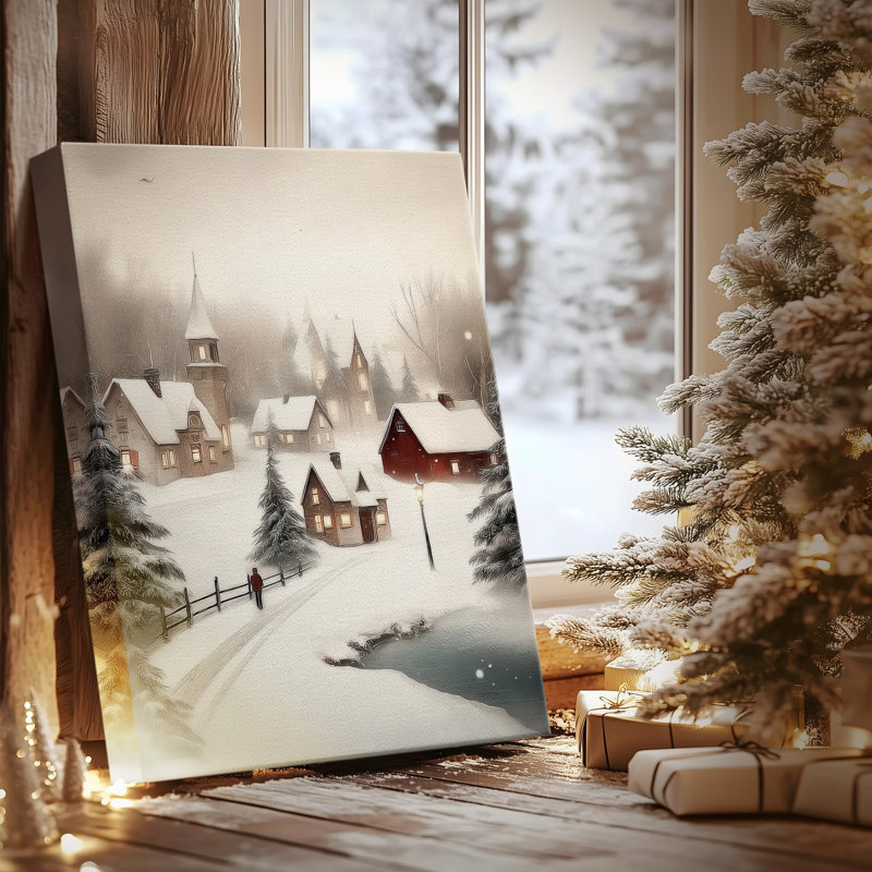 Toile tendue Frostlit Carol-Premium Gallery, H 60 po x l 40 po