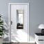 Heulyn Rectangle Metal Frame Over the Door Full Length Mirror-249467899-249467903