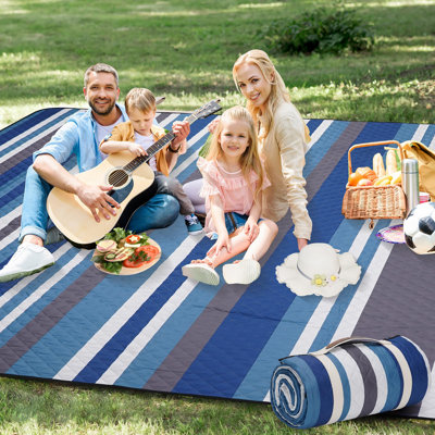 80"x80" Waterproof Beach Blanket