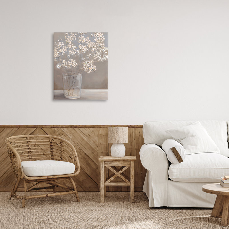 «Baby's Breath Elegance», conception par Hannah Dawson, H 20 po x l 16 po
