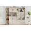 Armoire d'arbre de couloir multifonctionnelle gauche-droite avec rangement et 4 crochets pour le salon et le couloir-149069746