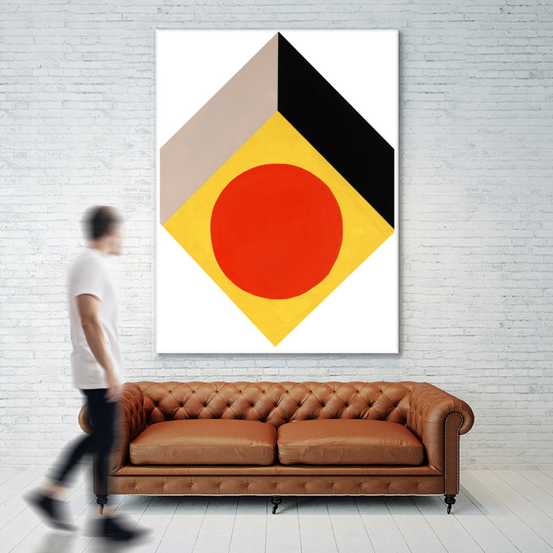Divisé par le temps X sur toile
