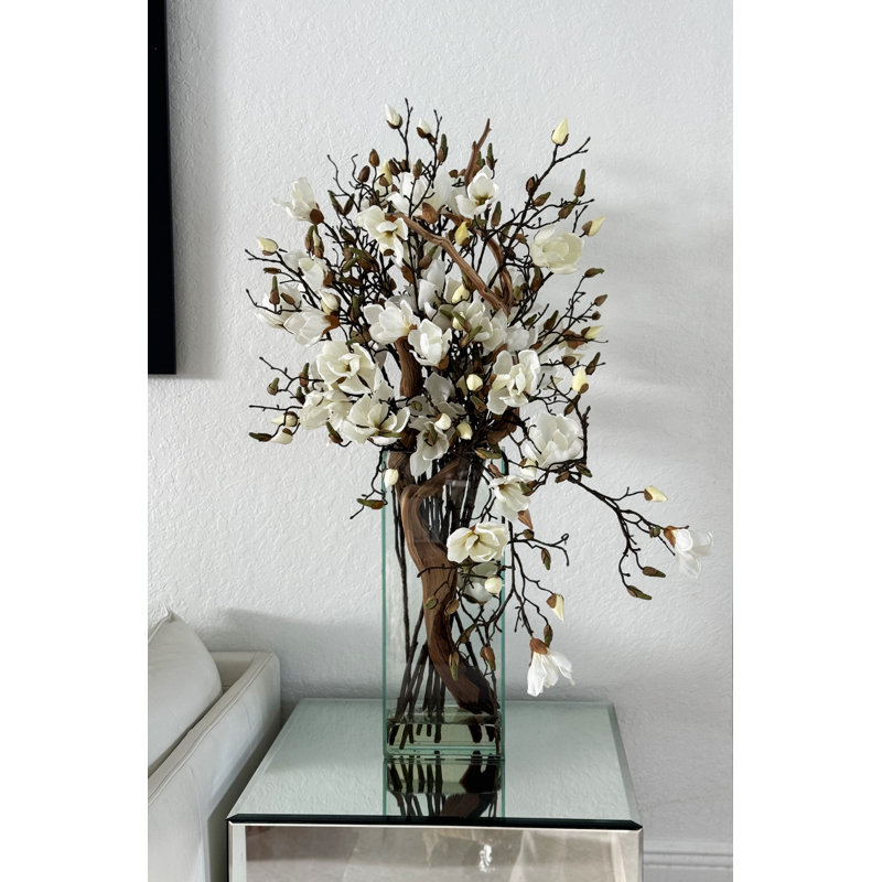 Faux Floral in Vase