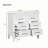 Free Standing Single Vanity Set with Four Drawers