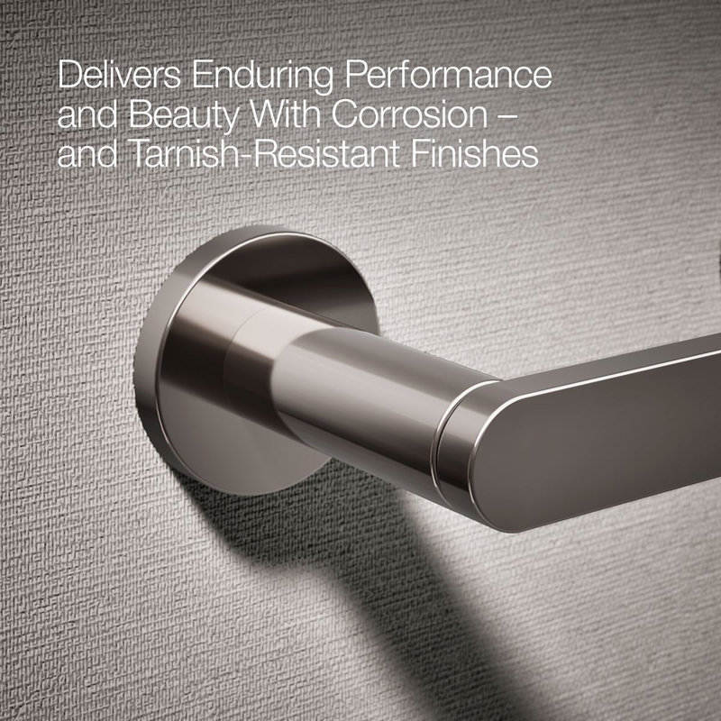 Wall Mount Toilet Paper Holder, Vibrant Titanium