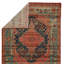 Jaipur Living Afri JIN03 Handknotted Medallion Pink and Teal Runner Rug (3'x10')-1066387155
