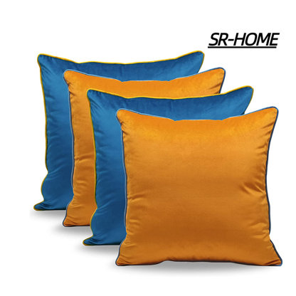 SR-HOME Decorative Lumbar Throw Pillow Covers, Sofa Thick Cushion