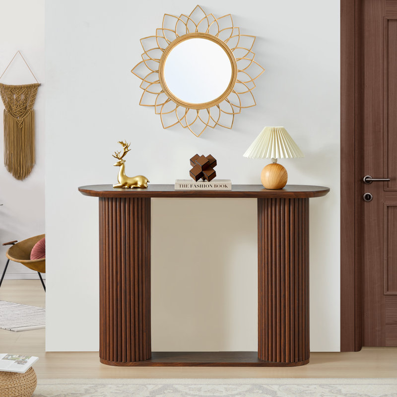 Console de 42,51 po, Noyer