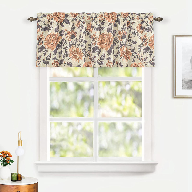 Cantonnière 52 po BriarValance Ikat Tailored
