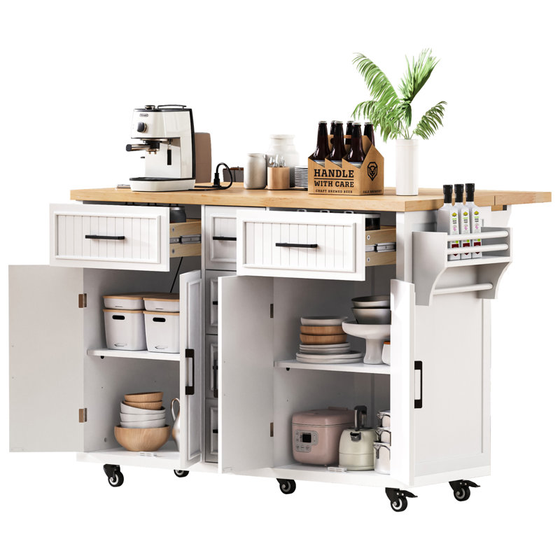 Îlot de cuisine, White