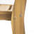 Outdoor Acacia Wood Dining Side Chair,Teak Finish (Set Of 2), Chair