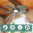 52 inch Ceiling Fans with Lights, Tropical Ceiling Fans with Lights and Remote, Tri-Colour LED, Reversible 6-Speed w/Quiet DC Motor Timing