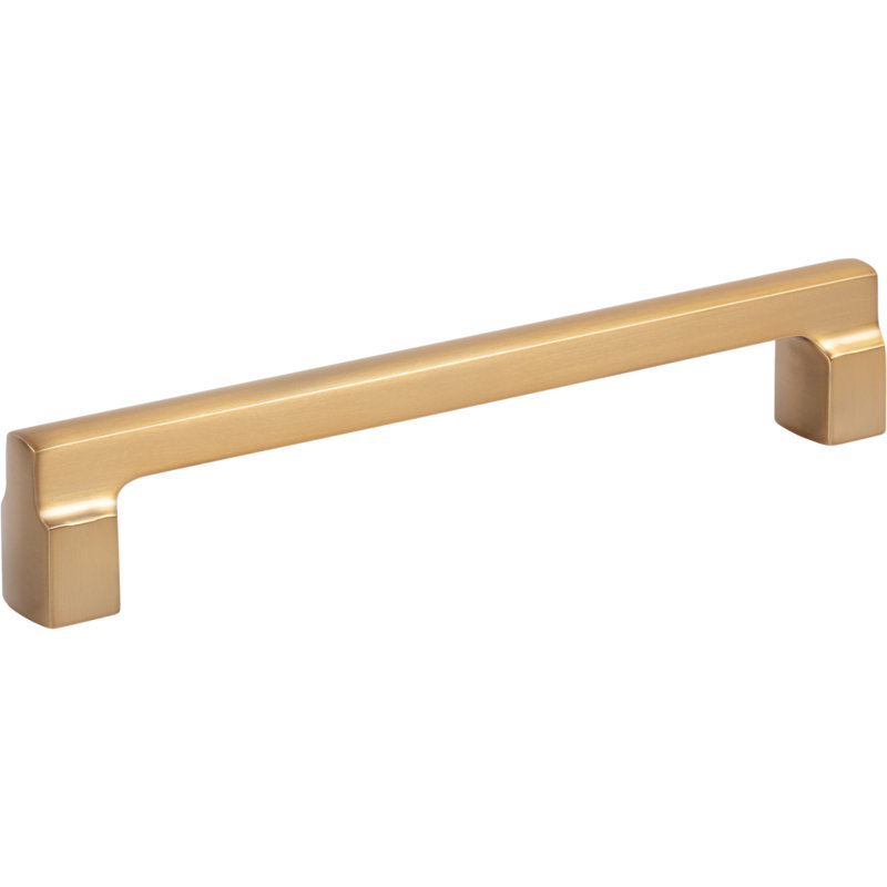 Reeves 8 13/16" Center To Center Bar Pull, 6 5/16", Warm Brass