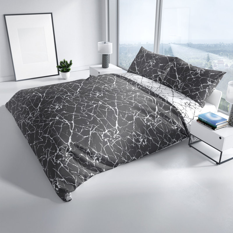 Lewin Renforcé Bed Linen, 220 x 240 cm - 2 Pillowcases 80 x 80 cm