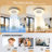 Makaiyla 20" Smart Dimmable RGB Indoor Ceiling Fan Lights with Remote/APP/Voice Control, 6 Speeds, Timer, Quiet DC Motor-1075119732