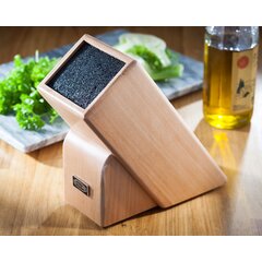 Bambusi In-Drawer Bamboo Knife Block Design to Hold 10-15 Knives